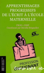 Apprentissages progressifs de l'écrit à l'école maternelle vignette