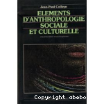 Éléments d'anthropologie sociale et culturelle vignette